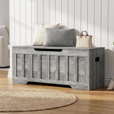 Garvee Storage Bench, Toy Organizer, Storage Chest for Entryway