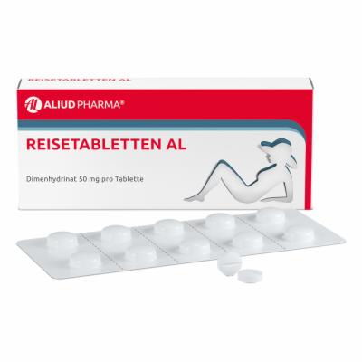 ALIUD Pharma GmbH Reisetabletten AL bei Schwindel, Übelkeit und Erbrechen 20 St 00243607