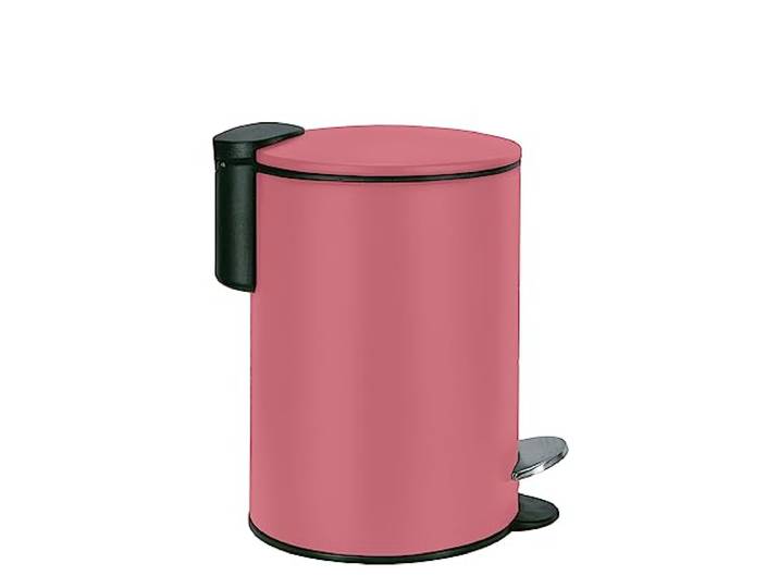 Kleine Wolke Kosmetikeimer Silence, Edelstahl, Rosenholz, 3 Liter