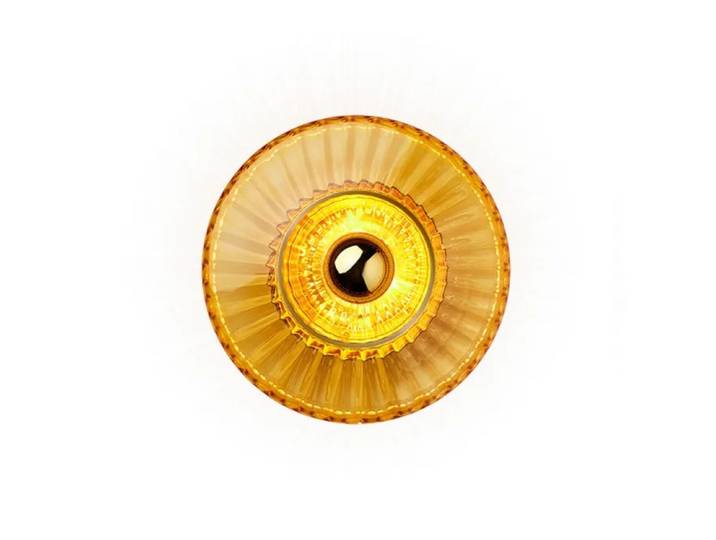 Design By Us Applique murale New Wave Optic Ø26 cm Ambre