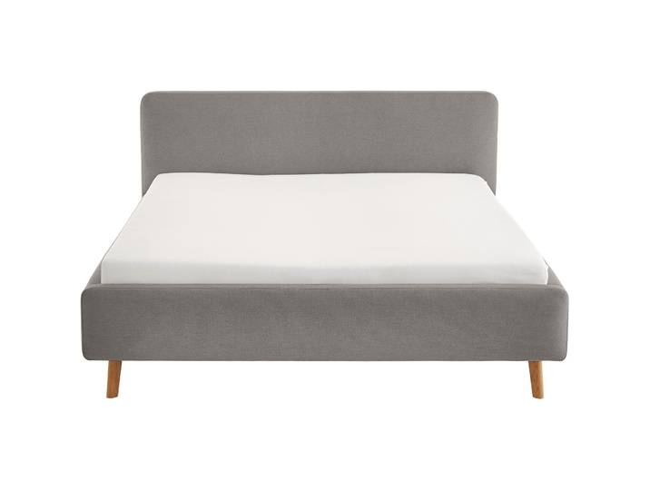 Bett Senja Ash Stoff 180 x 200 cm - Bett