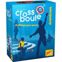 Crossboule Set Downtown, Geschicklichkeitsspiel blau/rot