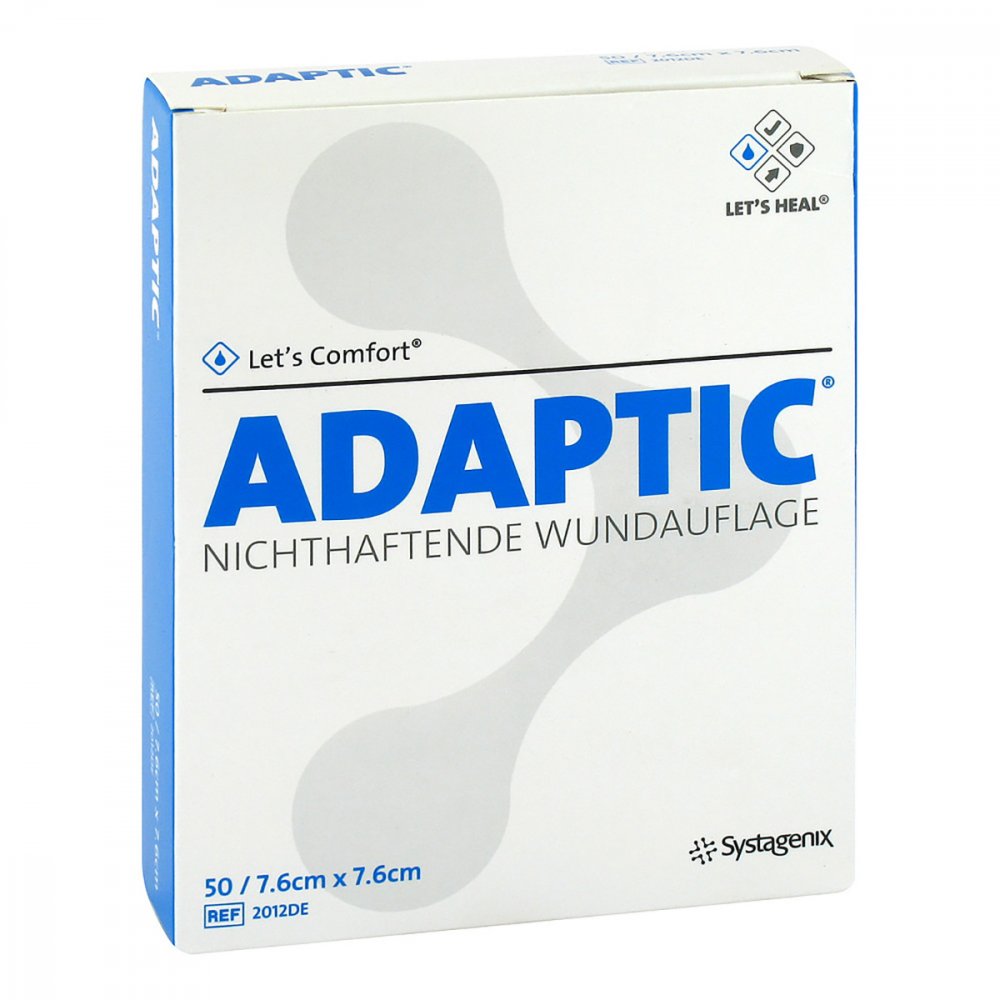 1001 Artikel Medical GmbH Adaptic 7,6x7,6cm feuchte Wundauflage 03302049