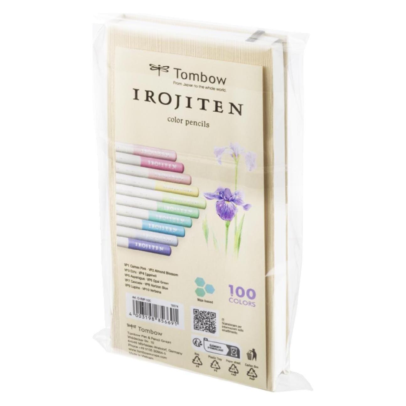 Tombow Künstlerfarbstift Irojiten (10x) (CI-RVP-10C)