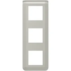Legrand 079323L Rahmen 3x2-modulig vertikal Mosaic Aluminium