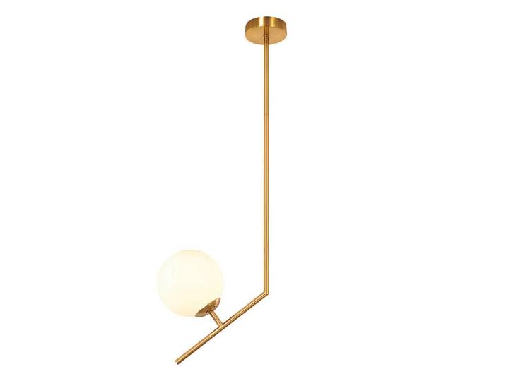 Nettlife Pendelleuchte Flores II 30x15x80cm, Goldfarben, Metall, G9, 15x80x30 cm, Lampen & Leuchten, Innenbeleuchtung, Hängeleuchten, Pendelleuchten