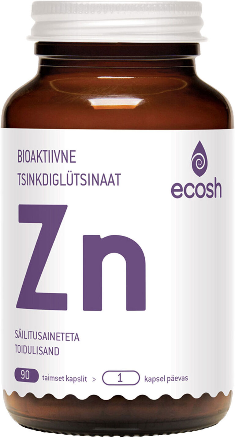 ECOSH Bioactive Zinc Diglycinate Capsules 90pcs