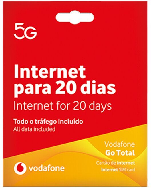 CARTÃO VODAFONE INTERNET GO TT20D