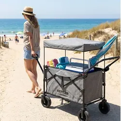 KETTLER Bollerwagen EASY - Grau