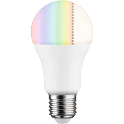 PAULMANN LED-Lampe E27 A60 9W rgbw 806lm 501.24 F mattiert dimmbar AC Ø60x118mm 230V