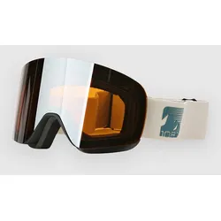 1080 Face Shot Matte Black Stone (+Bonus Lens) Goggle orange lens silver mirror Gr. Uni
