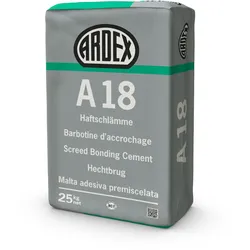 Ardex A18 Haftschlämme 25 kg Papiersack