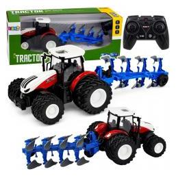 Lean Toys Traktor mit Mehrfurchenpflug R/C 1:24 (72519807)