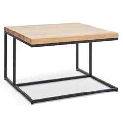 MAISON Couchtisch Milwaukee Holz Braun Eiche