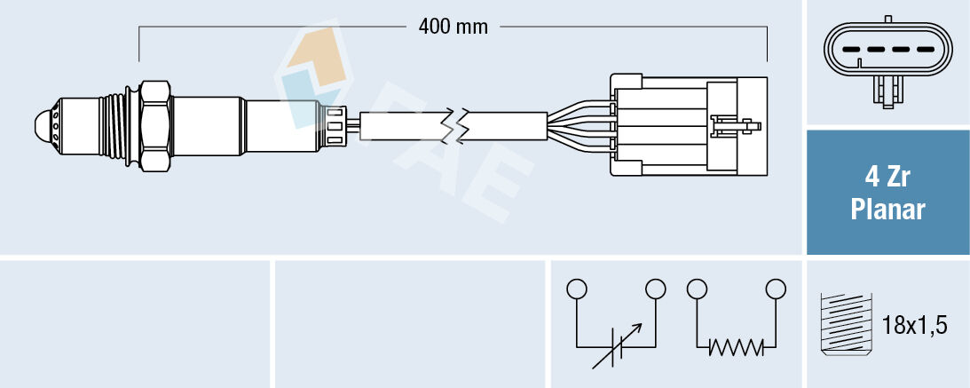 Fae Lambdasonde 77700 Für Daewoo