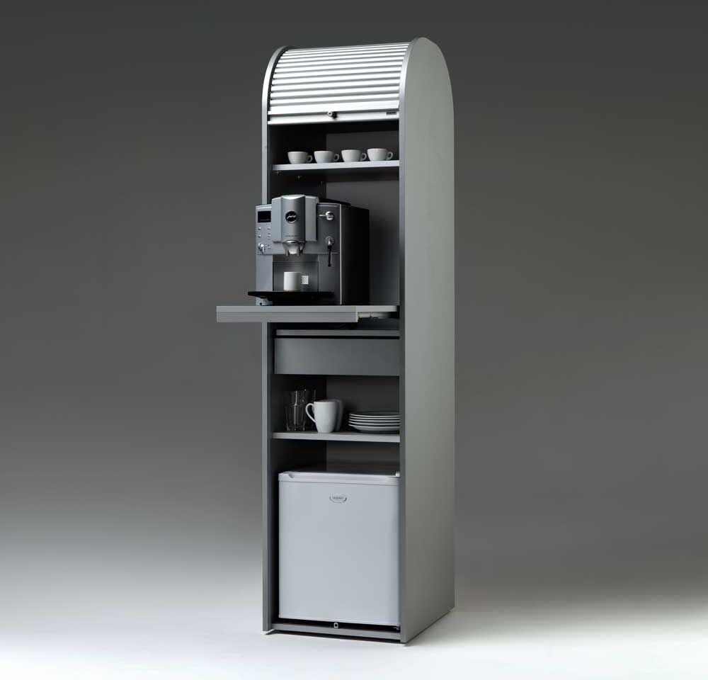 Pharao24.de Rolladenschrank für Kaffeemaschine 50 cm breit