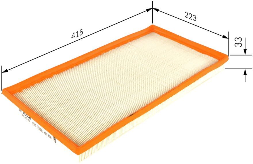 Luftfilter BOSCH F 026 400 505