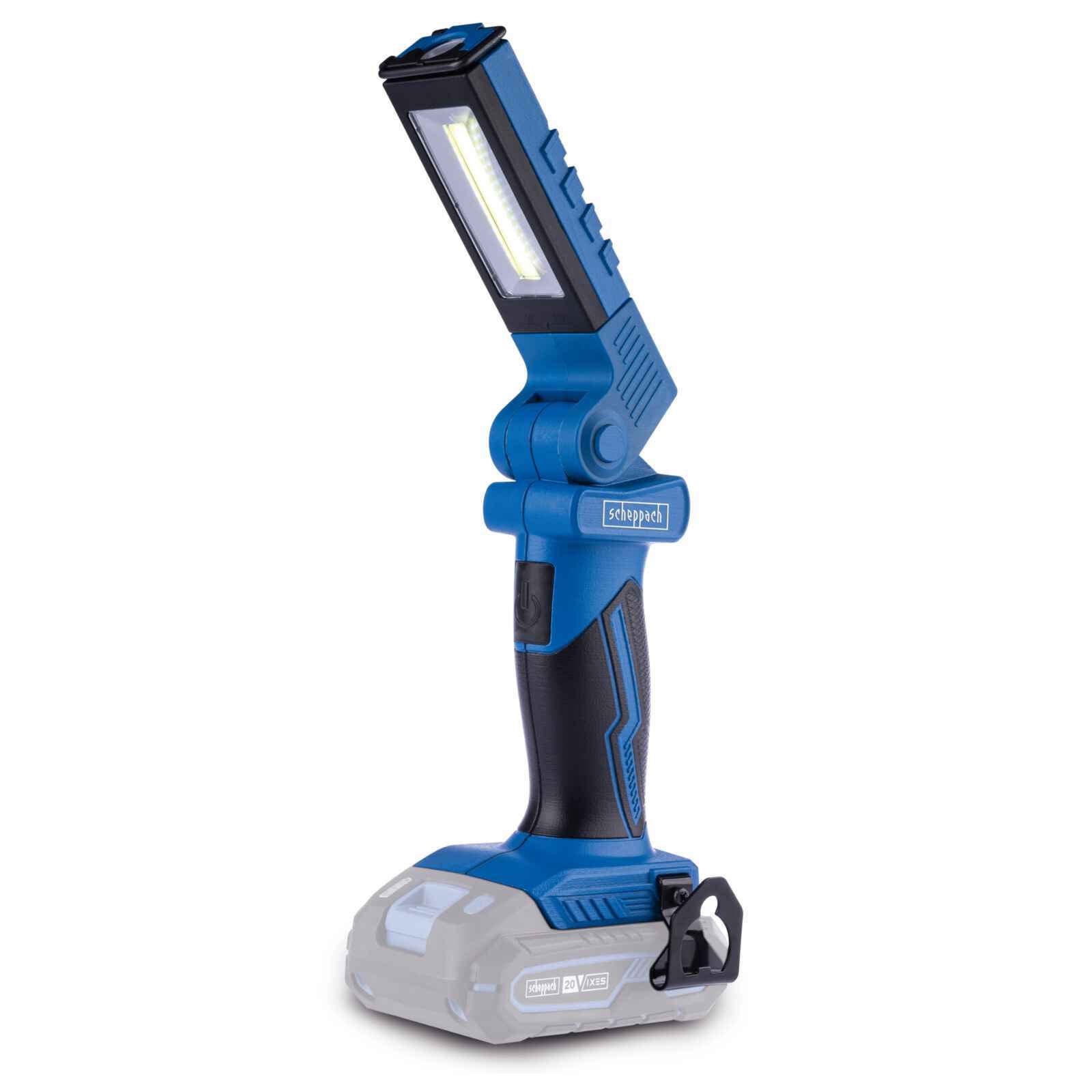 Scheppach Accu-werklamp C-WL20-X 20V IXES met 300 lm lichtopbrengst