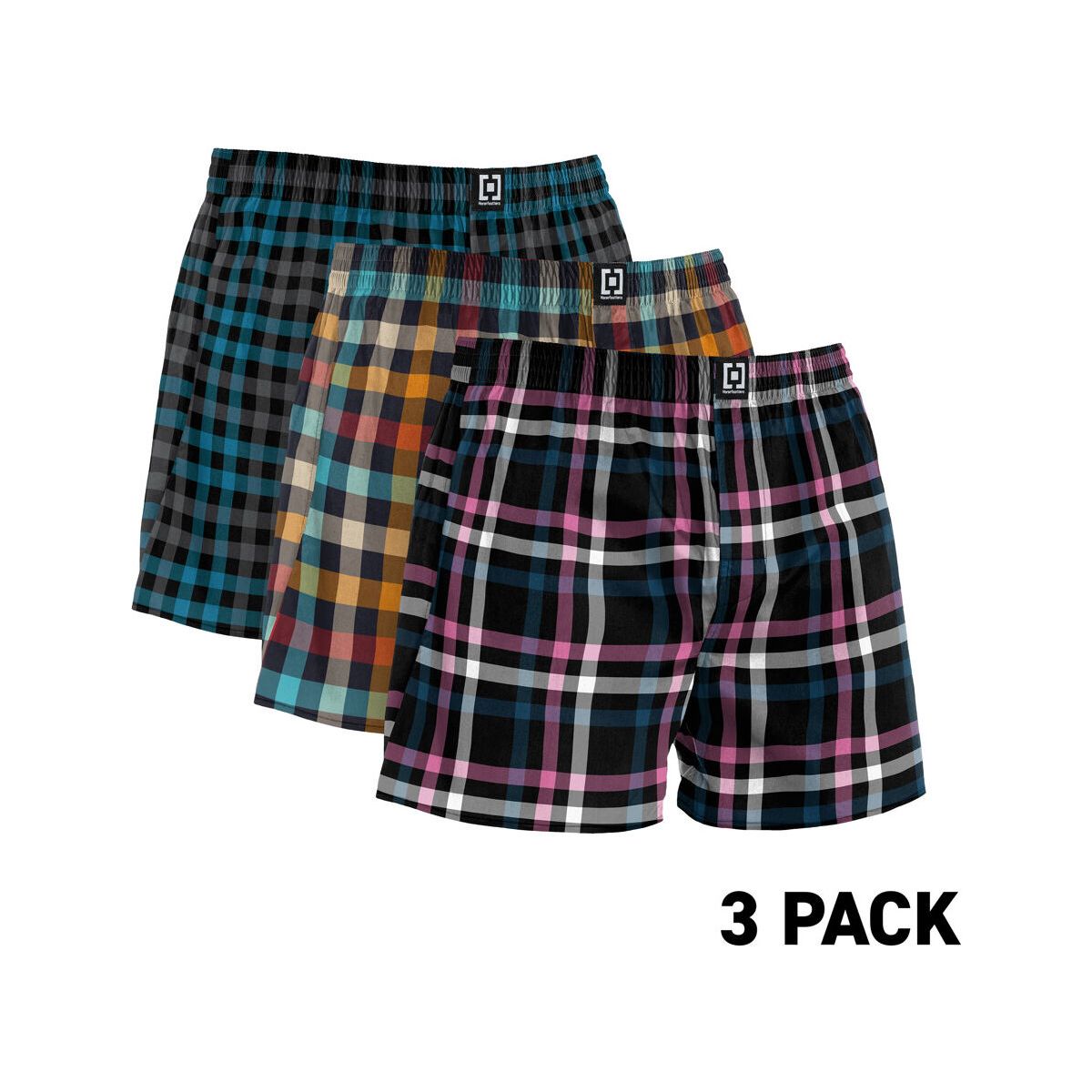 Horsefeathers Sonny 3PACK Boxer Shorts bundle 2 S AM285B-bundle 2-S