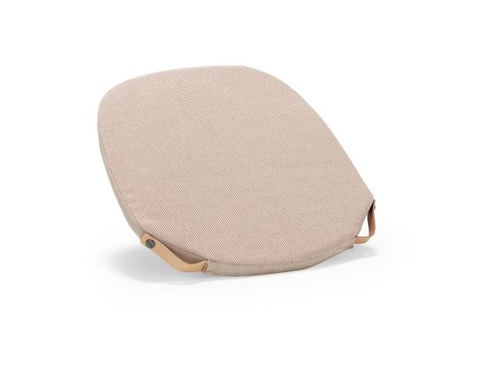 Stolab Coussin de chaise Pinnockio Rose-blanc