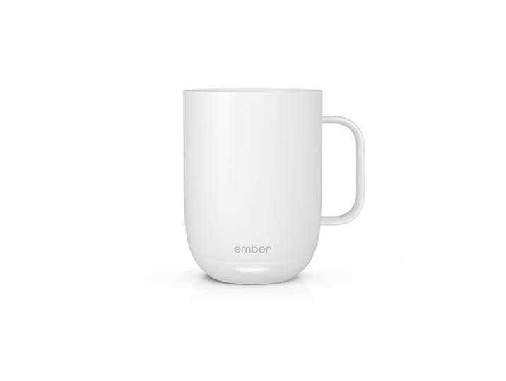 Ember Temperature-Control Smart Mug 2, 414 ml, White, 80 min. Battery Life – App-Controlled Heated Coffee Mug – New & Improved Design