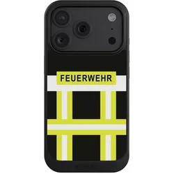 Nivocase Hülle für Apple iPhone 18 Pro Handyhülle NIVOcore Case Schwarz Beruf Feuerwehr Feuerwehrmann (Apple iPhone 18 Pro), Smartphone Hülle, Schwarz