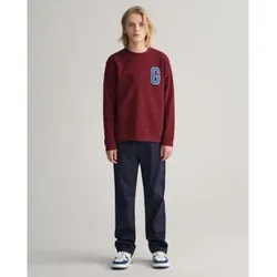 Gant für Jungen. 915023 GANT Teen Boys marineblaue Chino-Hose (7/8años= 122/127cm), Lässig, Baumwolle, Bio-Baumwolle, Nachhaltig, Kinderbekl