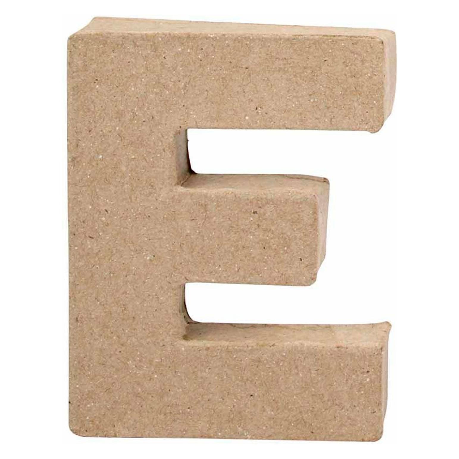 Creativ Company Letter Papier-maché Klein - E (5707167566954)