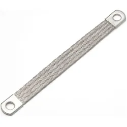 Hebotec, Zubehör Elektroinstallation, Flachbanderder verzinnt16qmm Länge 300mm M8 beidseitig 5-KT016030008 (30 cm)