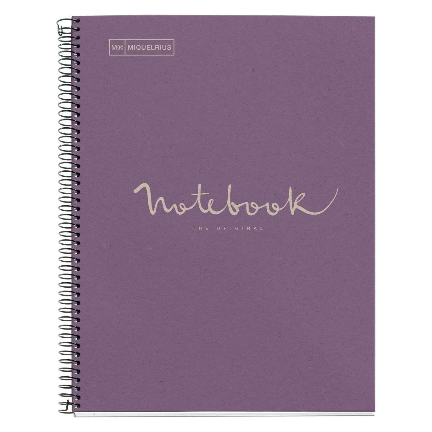 Maul ECO Emotions NB1 ECOLAVANDER Recy. A4 HOR 80G rosa (Speditionsversand) (A4, Liniert, Harter Einband) (A609426)