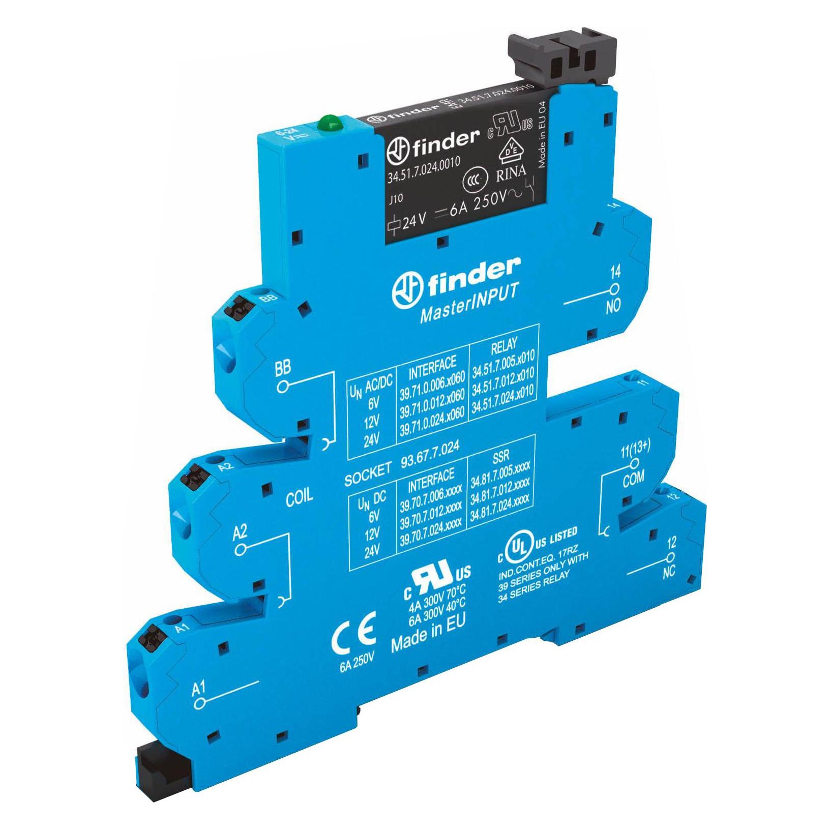 Finder Electromechanical Relay6A 230VAC (39.71.8.230.5060)