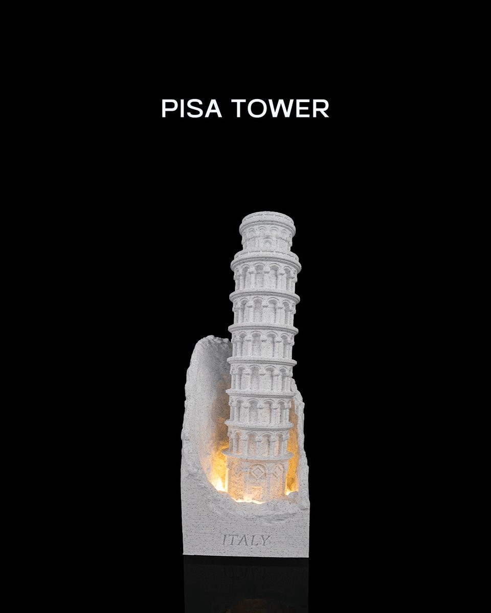 Pisa Tower Architectuur Decoratiemodel voor Interieurdecoratie en Bureau