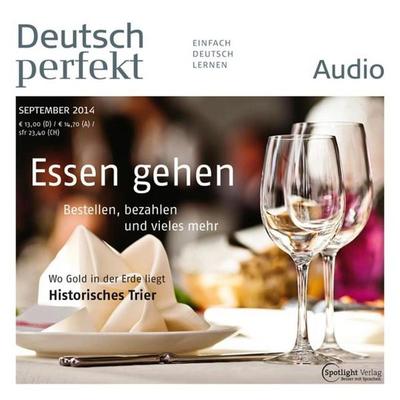 Deutsch lernen Audio - Essen gehen - Spotlight Verlag, Audio, 4056198242308