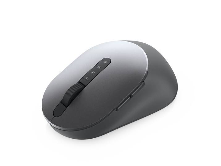 DELL MS5320W, Droitier, Optique, RF Sans fil + Bluetooth, 1600 DPI, Gris, Titane MS5320W-GY