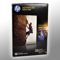 HP Advanced Photo Paper Glossy Q8691A 10x15cm 25 Blatt 250g