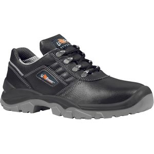 U-Power Sicherheitsschuhe Tongue L, S3, Halbschuhe, Stahlkappe, Rindsleder, Gr. 46