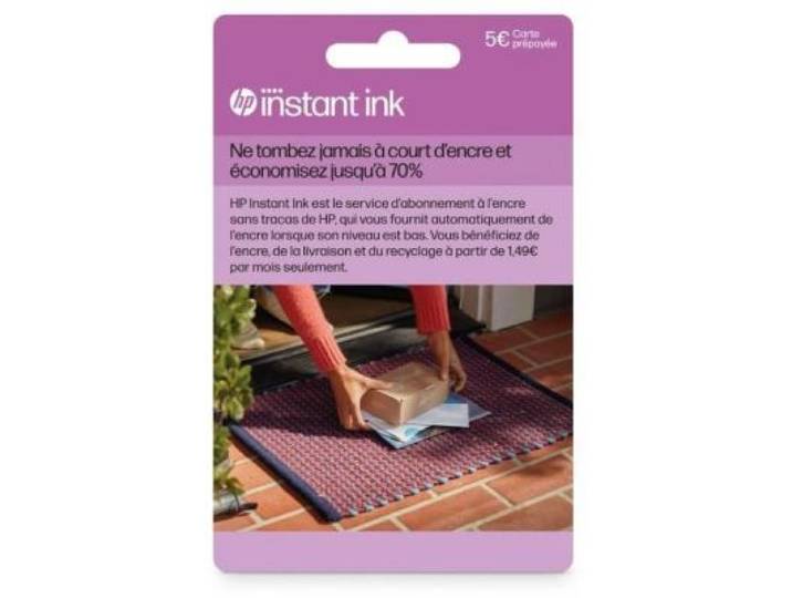 Hp - Carte Prépayée Instant Ink