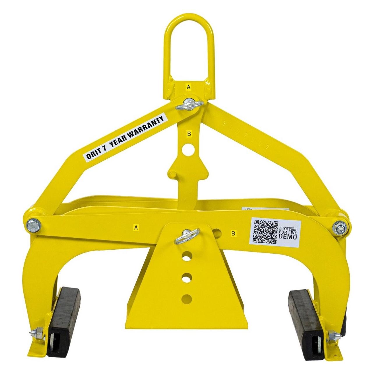 Orit Versetzzange H 360 Greifbereich: 0 - 360mm Pulverlackiert Gelb (500 mm) (8718026806828)