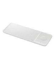 Samsung Wireless Charger Trio induktiv EP-P6300 inkl. 25W Ladekabel white Weiß (EP-P6300TWEGEU)