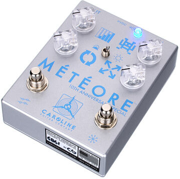 Caroline Guitar Company Météore Lo-Fi Reverb 10th Anni édition 10th Anniversary argentée