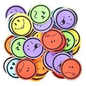 Dalprint Emotion-Schaumaufkleber 60 Stk (60 Sticker) (47658151)