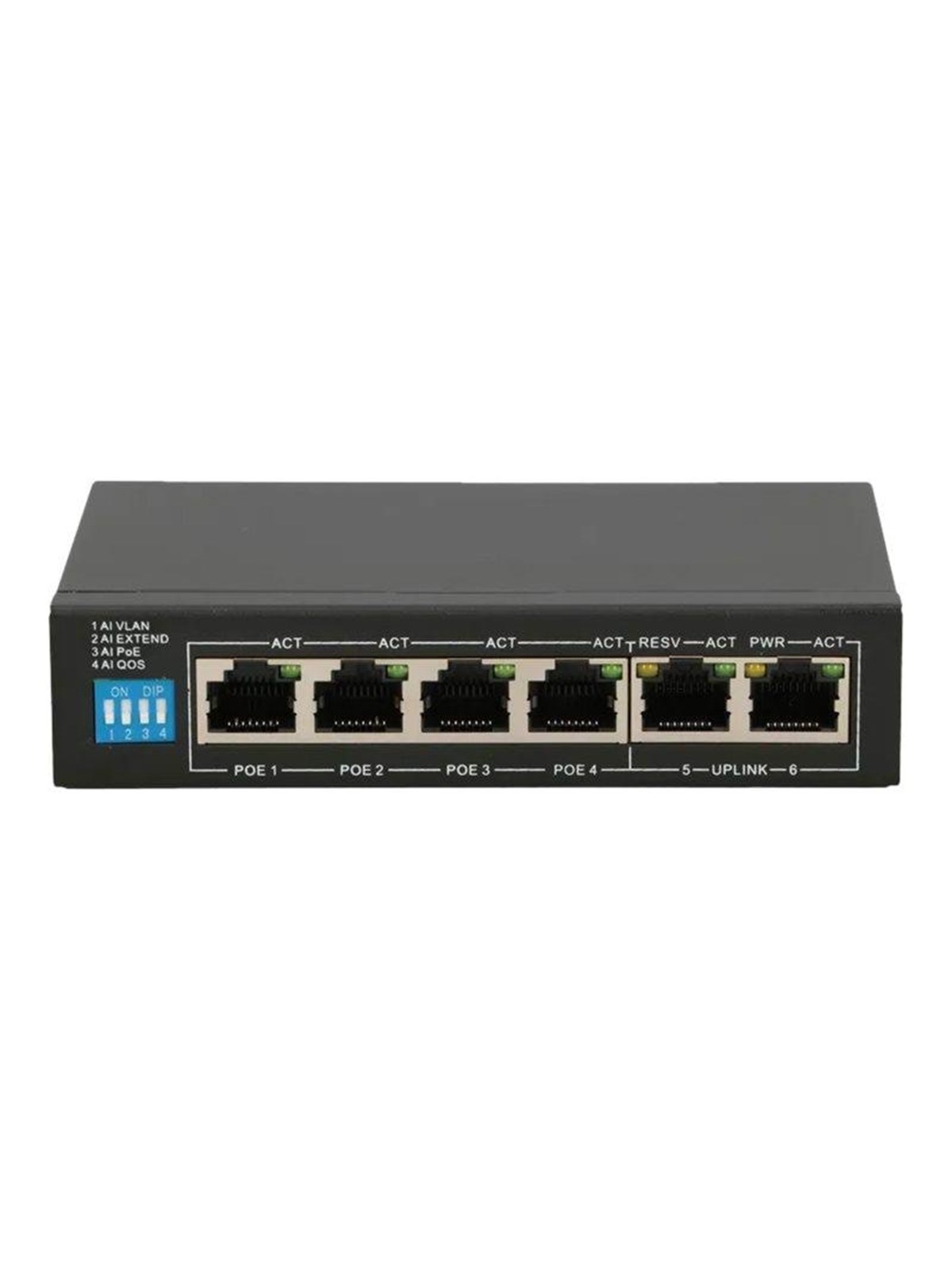 Extralink EUROS - v2 - switch - 6 ports - unmanaged