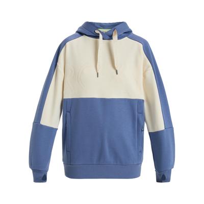 Hoodie ROXY "Liberty", Damen, Gr. M, blau (wild wind), Obermaterial:., Sweatshirts Hoodie
