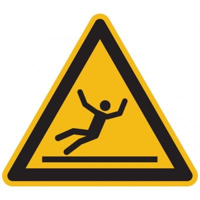 Warnschild, Warnung vor Rutschgefahr W011 - ASR A1.3 (DIN EN ISO 7010) - 200x0.45 mm Aluminium geprägt