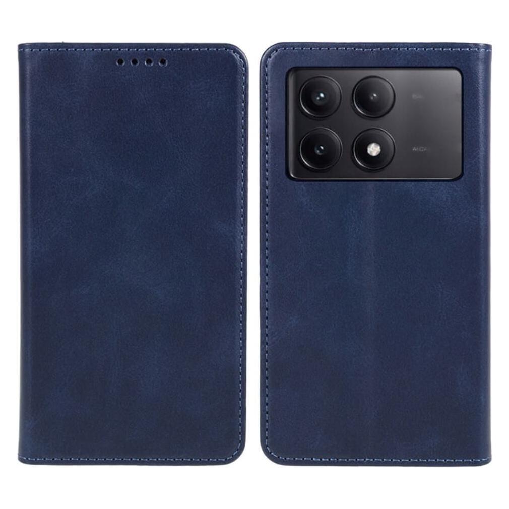 Cover-Discount Xiaomi Poco X6 Pro - Stand Flip Case Hülle blau (Xiaomi Poco X6 Pro) (660178223D)