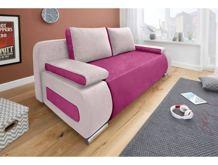 COLLECTION AB Moritz B: 200 cm, Liegefl. 142x200 cm Gästebettfunktion, frei stellbar, Wohnkomfort