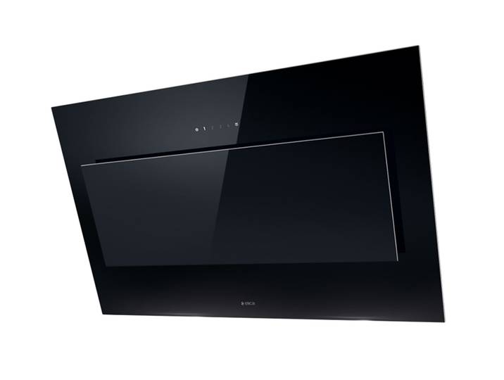 ELICA hotte murale VERTIGO (Noir 90 cm - Verre)