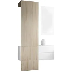 GARDEROBE Carlton Paneel in Eiche sägerau