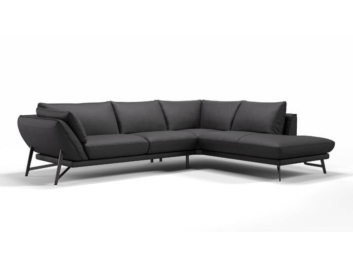Ecksofa Leder ESTELLA Relaxcouch Design Couch