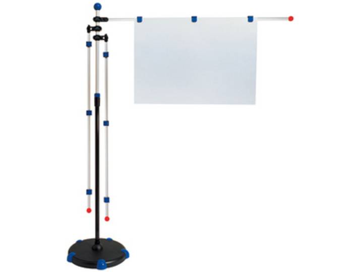Porte-plans 'Mobilpresenter', gris, bras téléscopique